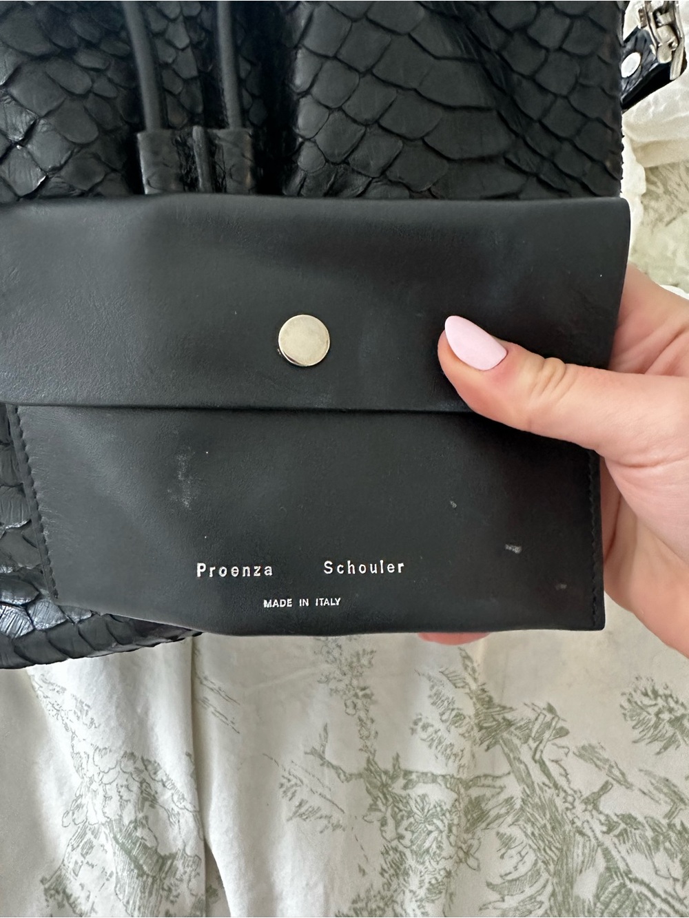 Proenza Schouler Python Bucket Bag - Picture 6 of 7